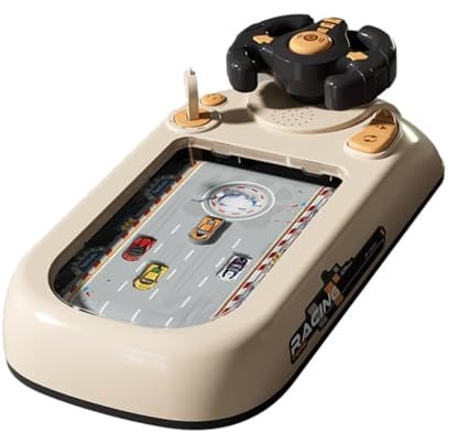 JWQFBC Auto Da Corsa per Avventure, Volante Giocattolo, Controller di Guida Simulato, Regalo di Compleanno, Gioco di Auto Da Corsa per Bambini Dai 3 Anni in
