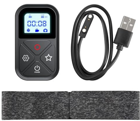 Xbsduih Telecomando per Hero 10 9 8 Max con bastone e polso Bluetooth compatibile Smart Remote per 10