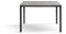 PAZZO DESIGN Tavolo fisso Marcello, Grigio Cemento, Gambe Nere, Tavolo Cucina, Tavolo Soggiorno, Scrivania, Made in Italy, 110x68x75 cm - id_2100