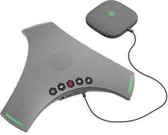 Matosio Octopus Ultra, Haut-Parleur et Microhpone de Conférence avec Microphone d'Extension, Réduction du Bruit et de l'écho, Connexion Bluetooth, USB et Connection en Daisy