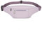 QUKUDS Marsupio Uomo Donna Impermeabile Marsupio Sportivo con 3 Tasche, Marsupio Trekking con Cintura Regolabile e Fibbia per Sportivo Corsa Ciclismo Escursione Campeggio (Viola)