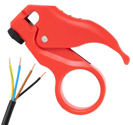 Cable Stripper - Wire Stripping Tool | Network Cable Pliers | Wire Sheath Remover | Punch Down Cutter | Separator Gadgets | Electrician Accessories for Outdoor Garage