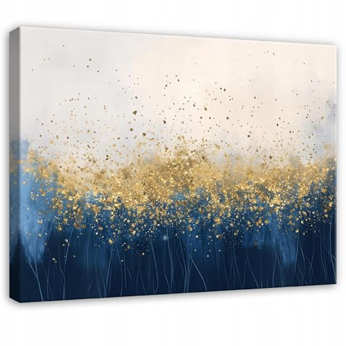 WallArena Leinwand Bilder 120x80 cm | Abstrakt, Leinwandbilder, Bild auf leinwand, Format: 120x80 cm (BxH) - einteilig auf Canvas Leinwand. Das Leinwand