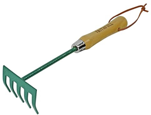 Faithfull Tools FAICOUHRAKE Countryman Rastrillo de Arrastre Manual, Azul, 8,5 x 30,5 x 7 cm