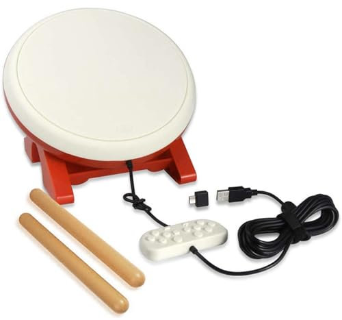 OSTENT Baguettes de Contrôleur de Batterie pour Console Nintendo Switch Taiko No Tatsujin Master Jeux vidéo