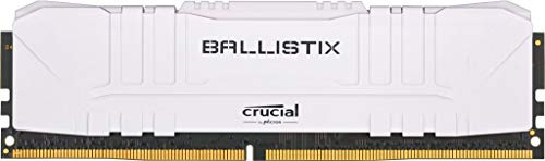 Crucial Ballistix BL8G32C16U4W 3200 MHz DDR4 DRAM Desktop Gaming Speicher 8GB CL16 Weiß