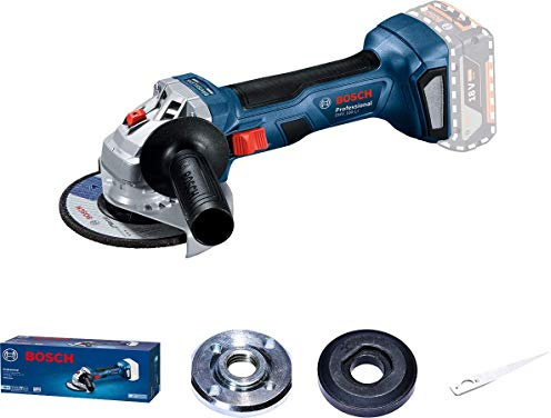 Bosch Professional Akku Winkelschleifer GWS 180,LI (18 Volt, SOLO, Scheiben-Ø: 125 mm, im Karton)