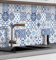 MyMaxxi Küchenrückwand Folie selbstklebend matt - einfache Montage ohne Bohren 0,4mm stark Versteift - Motiv Retro 02-60cm hoch - Spritzschutz Küche Klebefolie - Kachel Mosaik Ornament 400 x 60cm