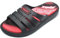 JOMIX Chanclas Hombre Verano Chanclas Playa Hombre Chanclas Piscina Hombre Mar Ducha Baño Zapatillas Casa Hombre Verano, Negro, 44 EU
