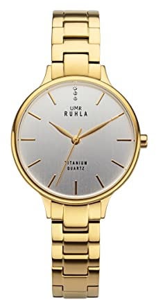 Ruhla Herren Analog Quarz Uhr mit Titan Armband RS40472