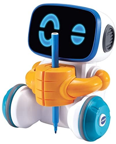 VTech - Croki, Mon Robot Artiste, Robot Enfant, Dessins Magiques Codés Réalisés en Musique, Jeu Éducatif, Jouet Intelligent, Loisir Créatif Électronique, Cadeau Enfant Dès 4 Ans - Contenu en Français