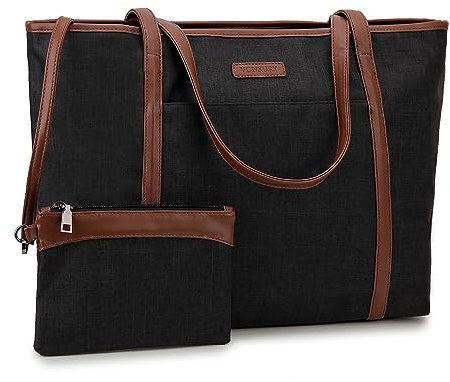VX VONXURY Handtasche Damen Mittelgroß Laptoptasche 15,6 Zoll Arbeitstasche Shopper Lehrertasche Schultertaschen für Business Schule Universität Reisen