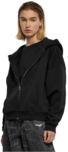 Urban Classics Damen Ladies Boxy Zip Hoody