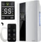 Ruhhy Luftentfeuchter Elektrisch 1800ml Raumentfeuchter 30m2 Entfeuchter 21847, Farbe:Weiß/White