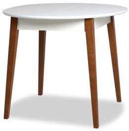 ASTIMESA Mesa de Cocina Extensible con guías de Apertura metálicas de Bolas, 115 x 90 cm