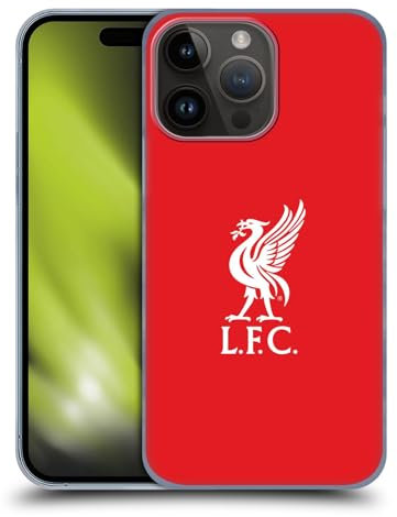 Head Case Designs Offizielle Liverpool Football Club Logo Weiss Und Rot Liver Bird Harte Rueckseiten Handyhülle Hülle Huelle kompatibel mit Apple iPhone 15 Pro Max