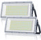 YIQIBRO Focos LED Exterior 100W 2 Piezas, IP67 Impermeable Luces Exterior 10000LM 6500K Blanco Frío, 85-265V Lampara LED con Transformador para Jardin Garaje Hotel Fábrica Estadio