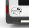 Rakelfix Wohnmobil Wohnwagen Aufkleber Palmen am Strand Beach Urlaub oval Hashtag #Holidays ca 25cm WOMI WOWA Camping