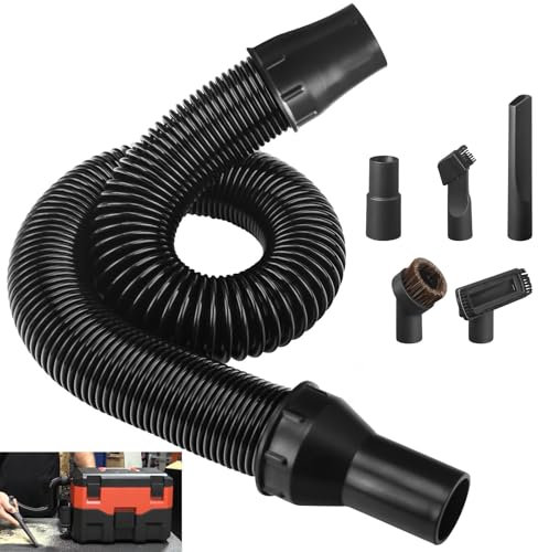 14-37-0160 Vac Hose Accessories/Hose Adapter Kit Compatible with Milwaukee 0880-20 18V 2 Gallon Wet/Dry Vacuum, Replace older 0880-20 (Note: Outside storage Vaccum Cleaner)