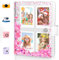 Fotoalbum Kinder für Instax Mini, Baby Fotoalbum, Fotoalbum für Polaroid, Fotoalbum Einsteckalbum, Geschenk für 4 5 6 7 8 9 10 jährige Mädchen (200 Fotos)