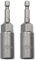 6-19mm Quick-Change 1/4 inch Hex Shank Metric Deep Socket Screwdriver Impact Nut Setter Extractor Remover Driver Drill Bit, 80mm Length, for Electric Manual Impact Screwdriver (2, 13mm)