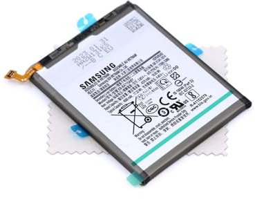 Batterie pour d'origine Samsung EB-BA715ABY pour Samsung Galaxy A71 (A715F) avec Chiffon de Nettoyage d'écran Shlok