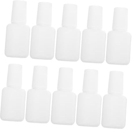 Beatifufu 22pièces Bouteille Huile Pour Cuticules Pot De Vernis à Ongles Vide Contenant De Colle à Ongles De Bouteille De Vernis à Pour Diy