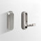 Ganchos plegables para toallas de baño, ganchos de pared resistentes para abrigos, albornoces y bolsos, almacenaje para baño, armario, entrada, piscina y cocina (paquete de 2, níquel cepillado)