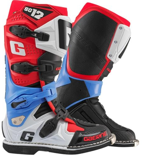 Gaerne Stivali da motocross SG 12, multicolore, taglia 43