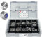 FRANTOS L-BOXX Mini DIN 934 Sechskantmuttern und DIN 985 Sicherungsmuttern Sortiment, 780 tlg. (Edelstahl A2) - selbstsicherende Sechskant Muttern Schraubenmuttern Set