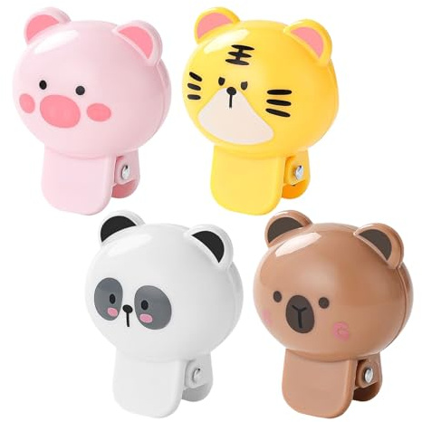 Toothbrush Head Cover – Animal-Shaped Toothbrush Protector | 4 Pieces Protective Compact Gadgets For Teens Elderly Women Men Children | Hygiene Travel Accessory For Bathroom School Office Daily Use