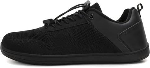 DOTALES CityStep Barfußschuhe Damen & Herren Barfuß Sneaker- Minimalistische Zehenschuhe für Fitness, Wandern & Outdoor | Atmungsaktive Knit Sneaker 43