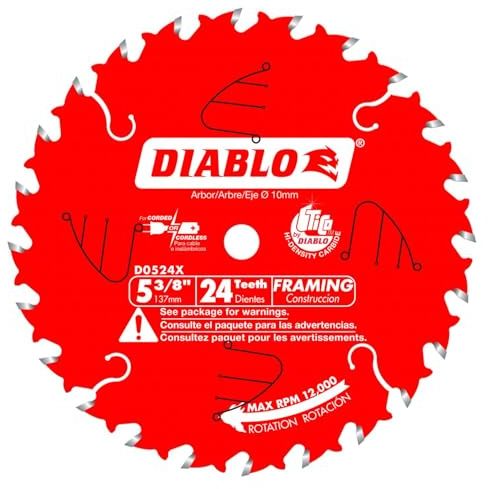 Diablo D0524X Rim Saw Blade