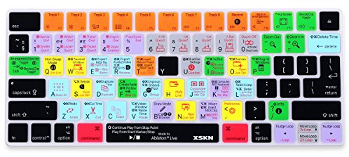 XSKN Ableton Live Tastaturabdeckung für Magic Keyboard, langlebige Ableton Hotkeys Silikon-Tastaturhülle für Apple Magic Keyboard (MLA22LL/A, MLA22B/A)
