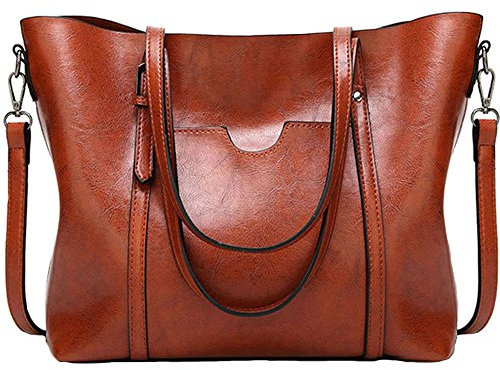 FiveloveTwo Frauen Wasserdichte Damen Umhängetasche Henkeltaschen Tasche Schultertasche Shopper Satchel Handtaschen Tote Shoulder Bag