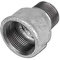 MANICOTTO ZINCATO RIDOTTO F.M. 1x3/4 ZINCO TUBO ACQUA FERRO RACCORDO FEMMINA