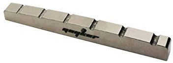 Guyker 43mm Guitar Titanium Alloy Nut - Pre-Slotted Nuts Replacement Compatible with Fender Strat ST Style Electric Guitar