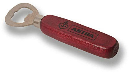 ASTRA Bier Flaschenöffner Kapselheber mit Holzgriff