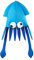 W WIDMANN MILANO Party Fashion - Hut Tintenfisch, Fisch, Meeresbewohner, Unterwasserwelt, Kopfschmuck, Accessoire für Karneval