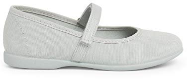 Pisamonas Merceditas Niña Tela Cinta Adherente Fina Talla 33 Color Gris