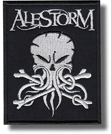 Alestorm Aufnäher zum Aufbügeln, bestickt