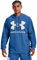 Under Armour Herren Rival Fleece Raglan Hoodie - Victory Blau - M