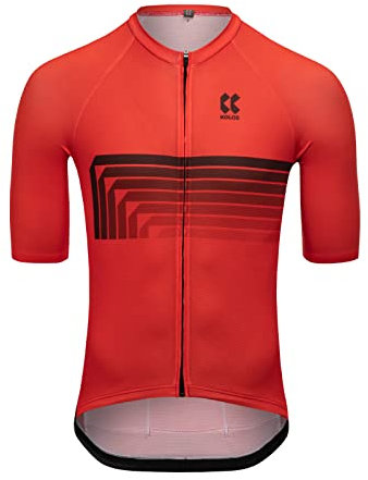 Kalas Motion Z2 Men's Short Sleeve Jersey, Red, X-Large