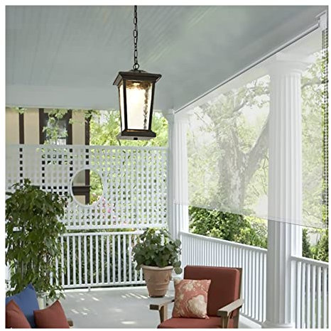 ZXCASDF Transparent Vinyl Roller Shade,Transparent Waterproof PVC Window Shades Roller Blind,Outdoor Balcony Clear Roller Blind,Suitable for pergola, pavilion, greenhouse,70x180cm/27.5x70.8in