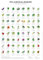 531 Rheinland Design Pflanzkalender und Aussaatkalender für den Garten, Aussaatzeiten für 64 verschiedene Gemüsesorten als Poster in Farbe mit und ohne Rahmen (Mit Posterleiste Side by Side, 30x40cm)