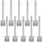 IRYNA 10 PCS Ball Pump Needle with Side Hole,Stainless Steel Needle Pump Adaptor for Ball Football Basketball Soccer