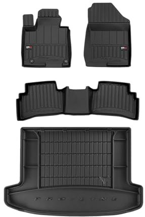 OMAC Fußmatten & Kofferraumwanne Set für Hyundai Tucson 2020-2025 Gummi TPE 5X