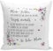 Tassenbrennerei Kissen mit Spruch: Meine Tochter, in Liebe Mama - Geschenk für Kind von Mutter