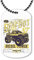 Miammo Big Foot Diesel Power Monster Truck Design [200B] - Necklace Dog tag Pendant on Ball Chain