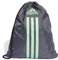 adidas Unisex Power Gym Sack, Grey Five/Pulse Mint, One size